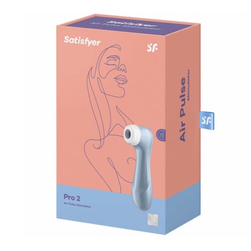 SATISFYER PRO 2 ESTIMULADOR DE AIRE AZUL 1UN